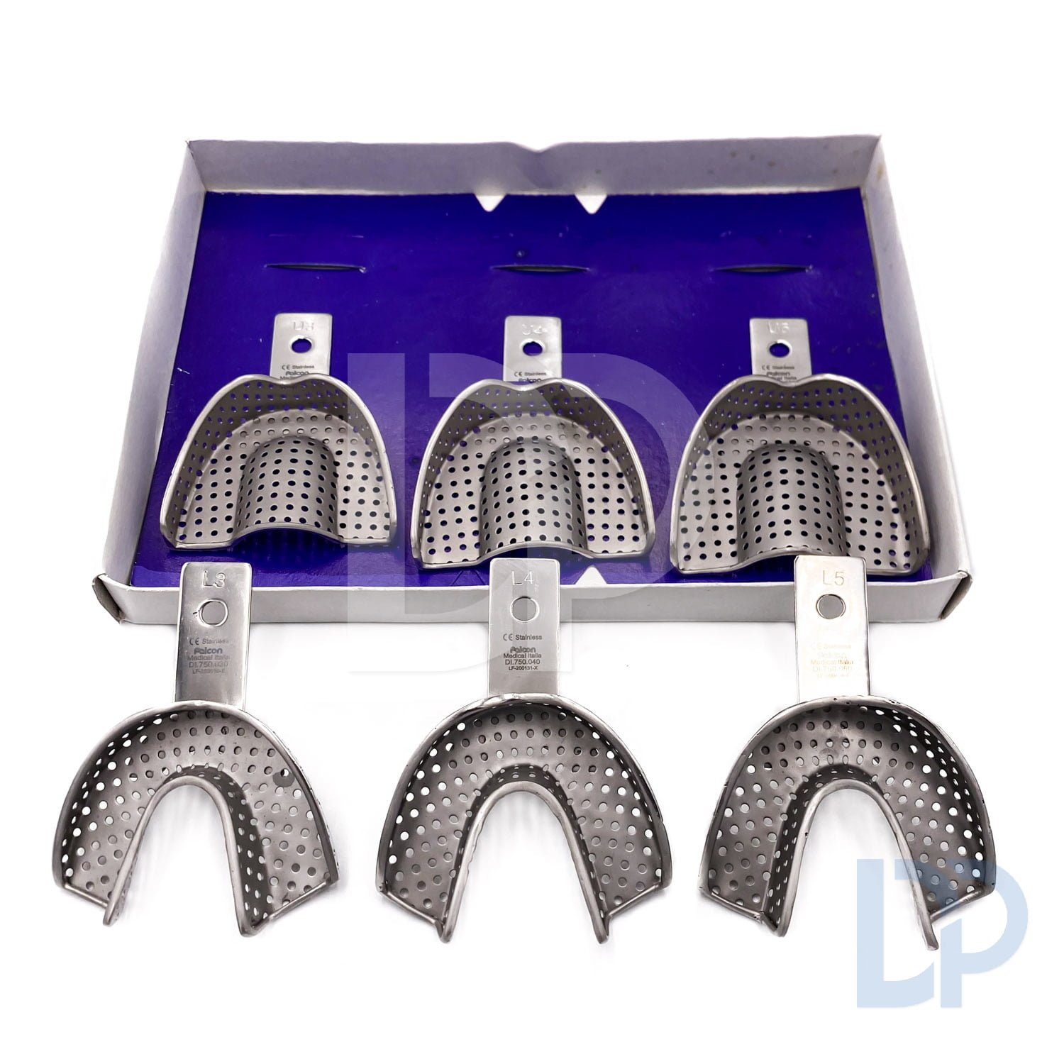 Porte-Empreintes Métalliques Perforés (Set de 6) - S/M/L – Image 2