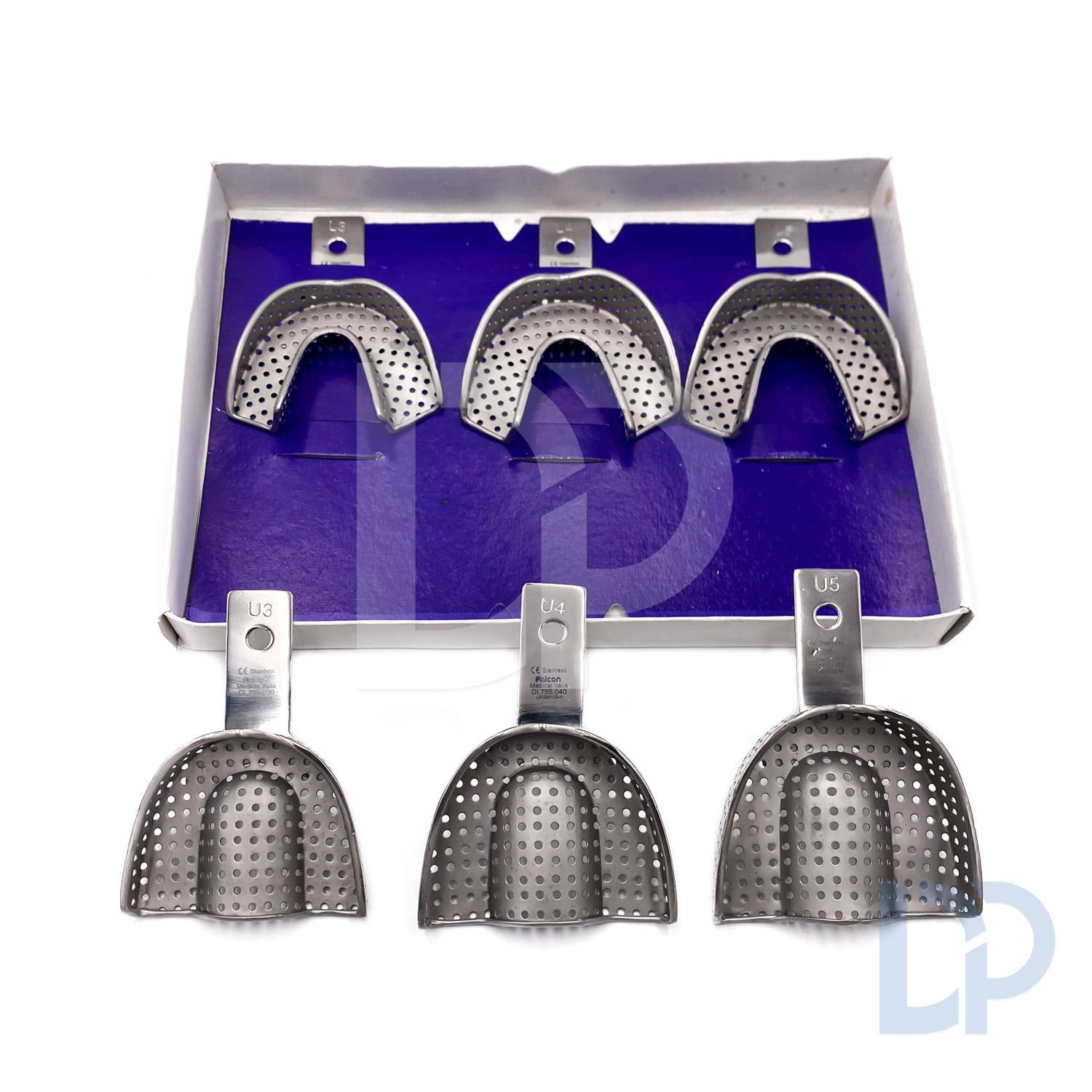 Porte-Empreintes Métalliques Perforés (Set de 6) - S/M/L – Image 3