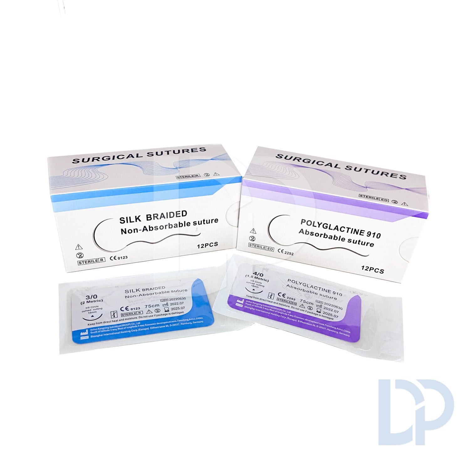 Fil de Suture Résorbable Polyglactine 910 (PGA) - Chirurgie Dentaire