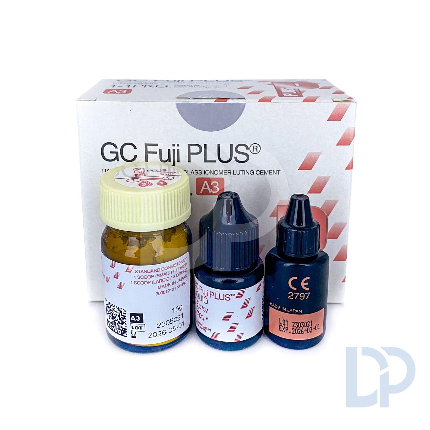 Fuji Plus (GC) - Ciment de Scellement CVIMAR Renforcé