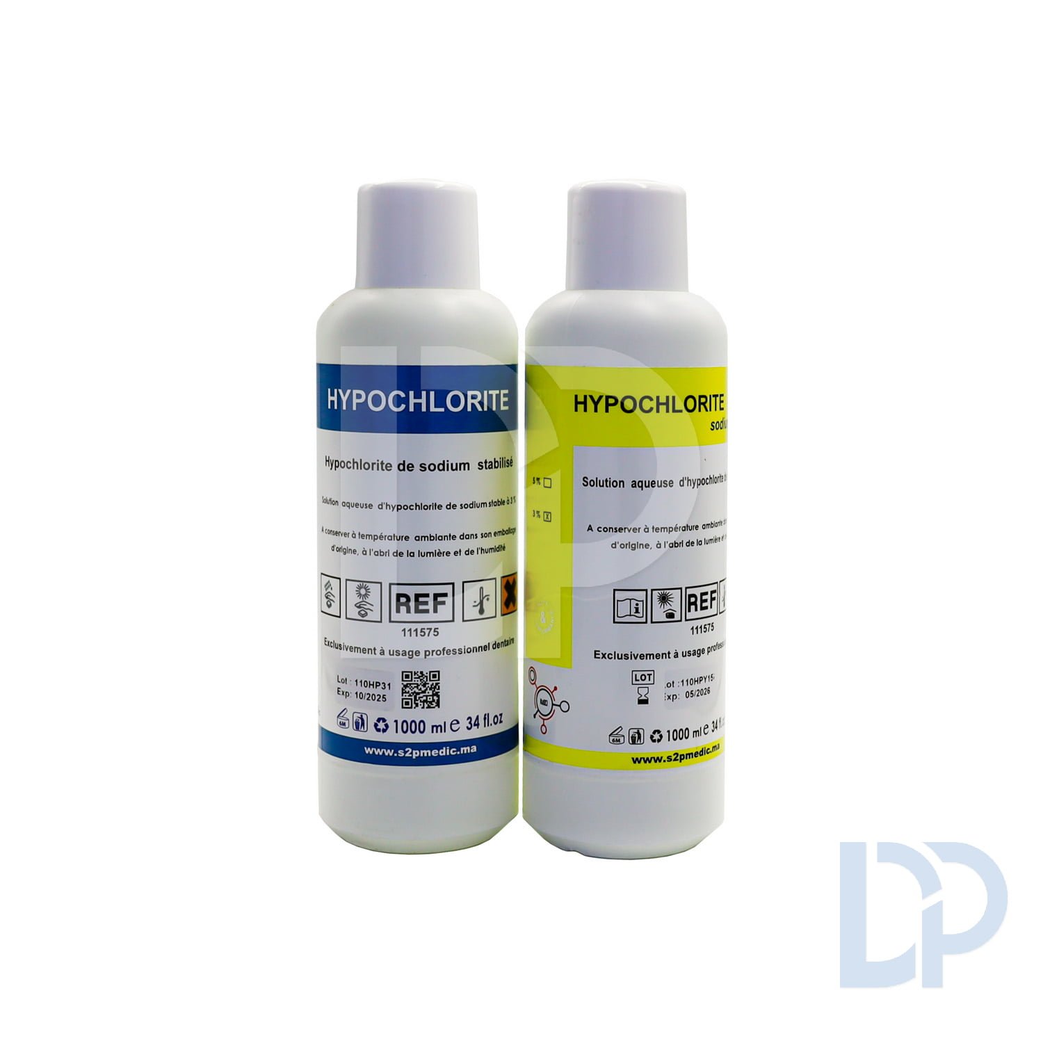 Hypochlorite de Sodium (Pack 4x100ml) - Irrigation Canalaire