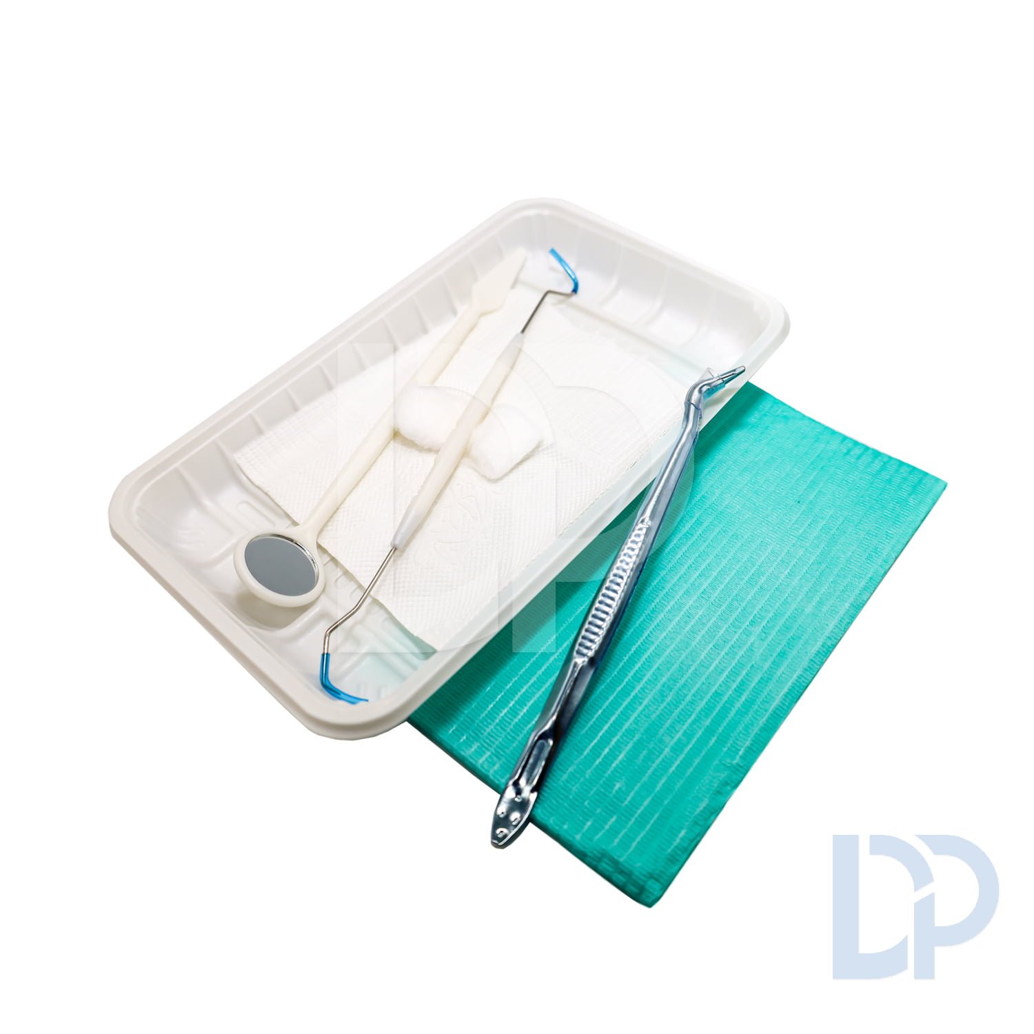 Plateau jetable pour instruments dentaires