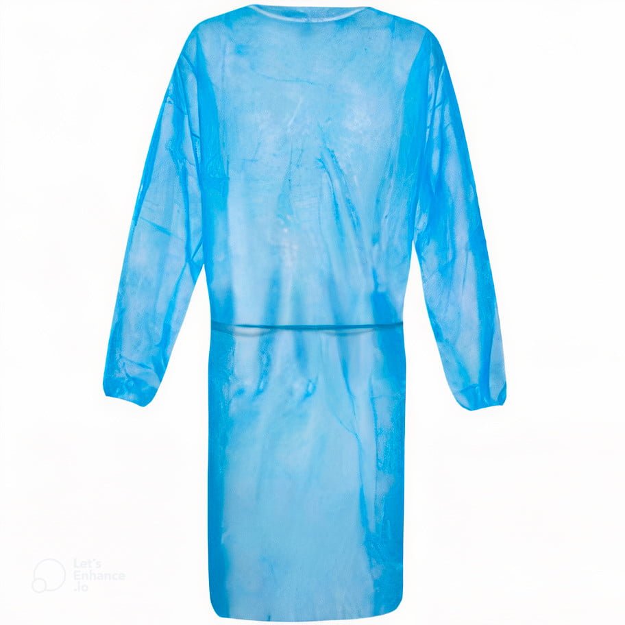 Blouses d'Isolation Bleues Non Stériles 25g (Sachet de 10)