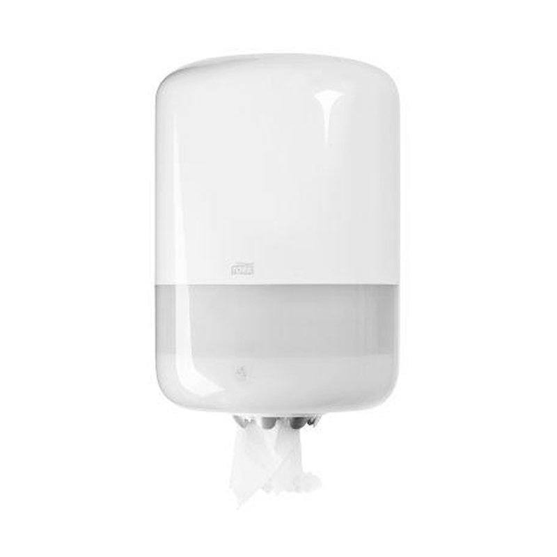 Distributeur Mural d'Essuie-Mains en Bobine – ABS Blanc Haute Résistance