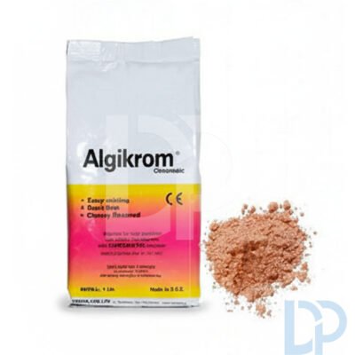 Sachet d'alginate chromatique Algikrom Chromatic 453g pour empreintes dentaires Maroc