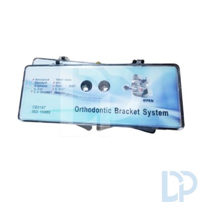Brackets orthodontiques métalliques Roth et MBT haute précision - DentaProvision Maroc.