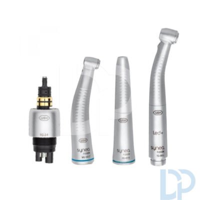 Kit complet instruments rotatifs W&H avec turbine Alegra, contre-angle et pièce à main Synea Fusion - DentaProvision Maroc.